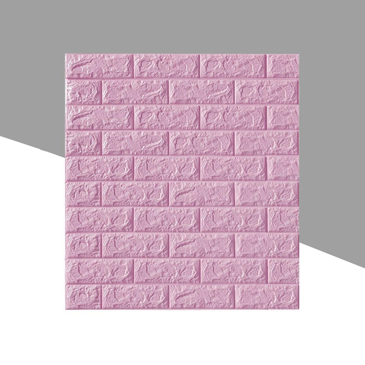 Wallpaper 3D Foam Wallpaper Sticker Panels (70 x 76 Cm / 1 Pc)