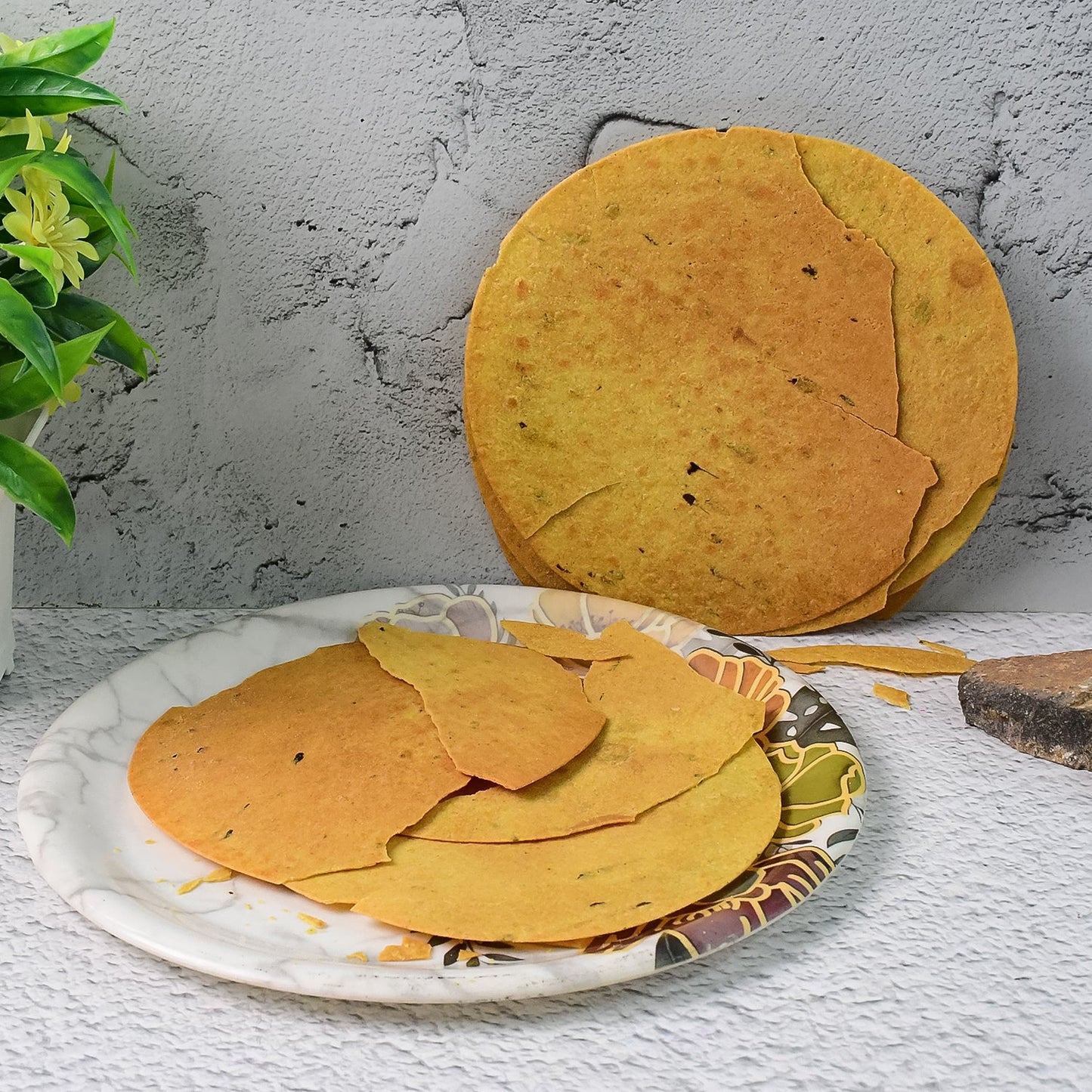 Maniarr's Chatpata Bajri Khakhra Wheat Chips (180Gm)