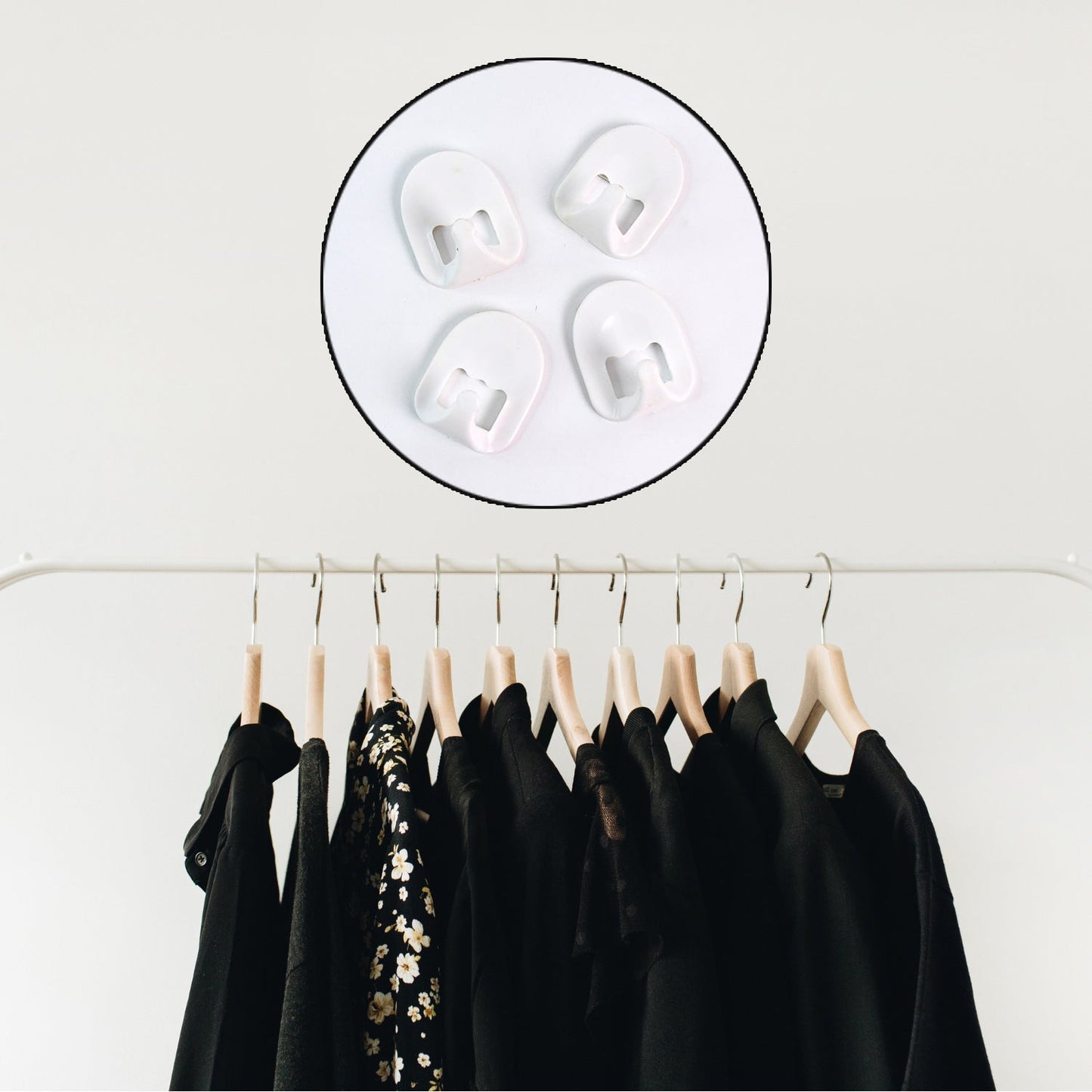 Multipurpose Strong Cartoon Hook Self-Adhesive hooks (4 Pc Set)