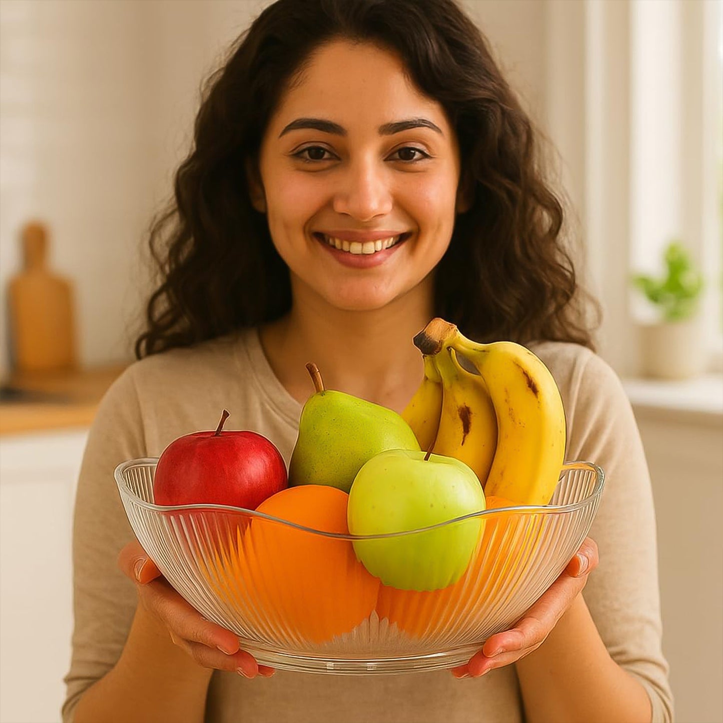 Supermom Wringo Plastic Fruit Storage Basket (1 Pc)