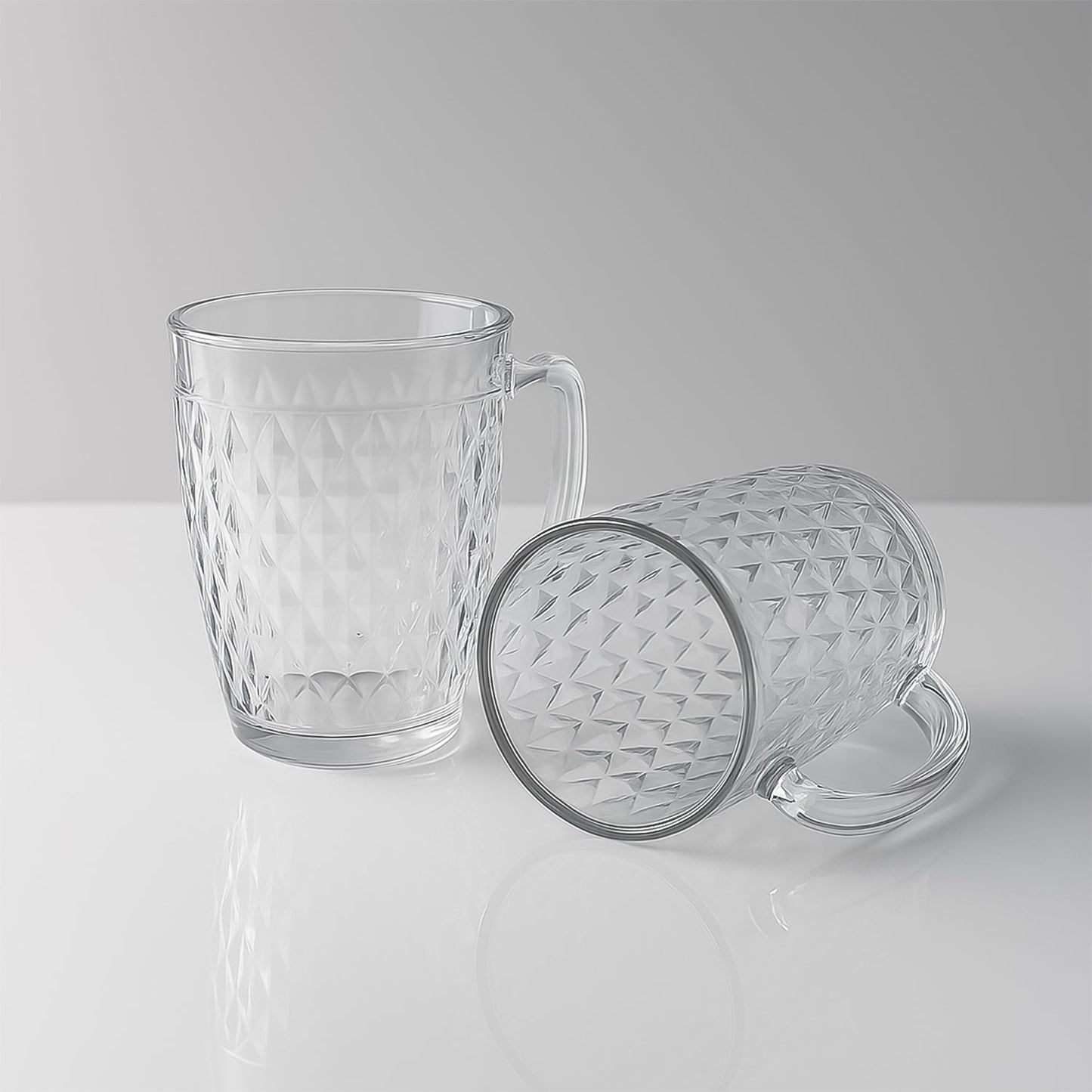 Apex Mocktail Mug Glass (2 Pc Set / 400 ML)