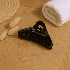 Triangle Shape Mix Color Plastic Hair Claw Clip â€“ 1 Pc Durable Grip for Women and Girls