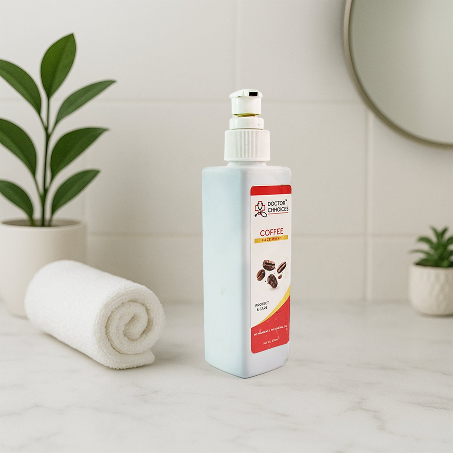 Doctor Chhoices Coffee Face Wash – 200ml (1 Pc)