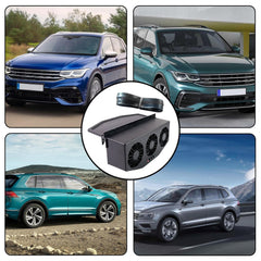 Car Solar Ventilation System â€“ Triple Fan