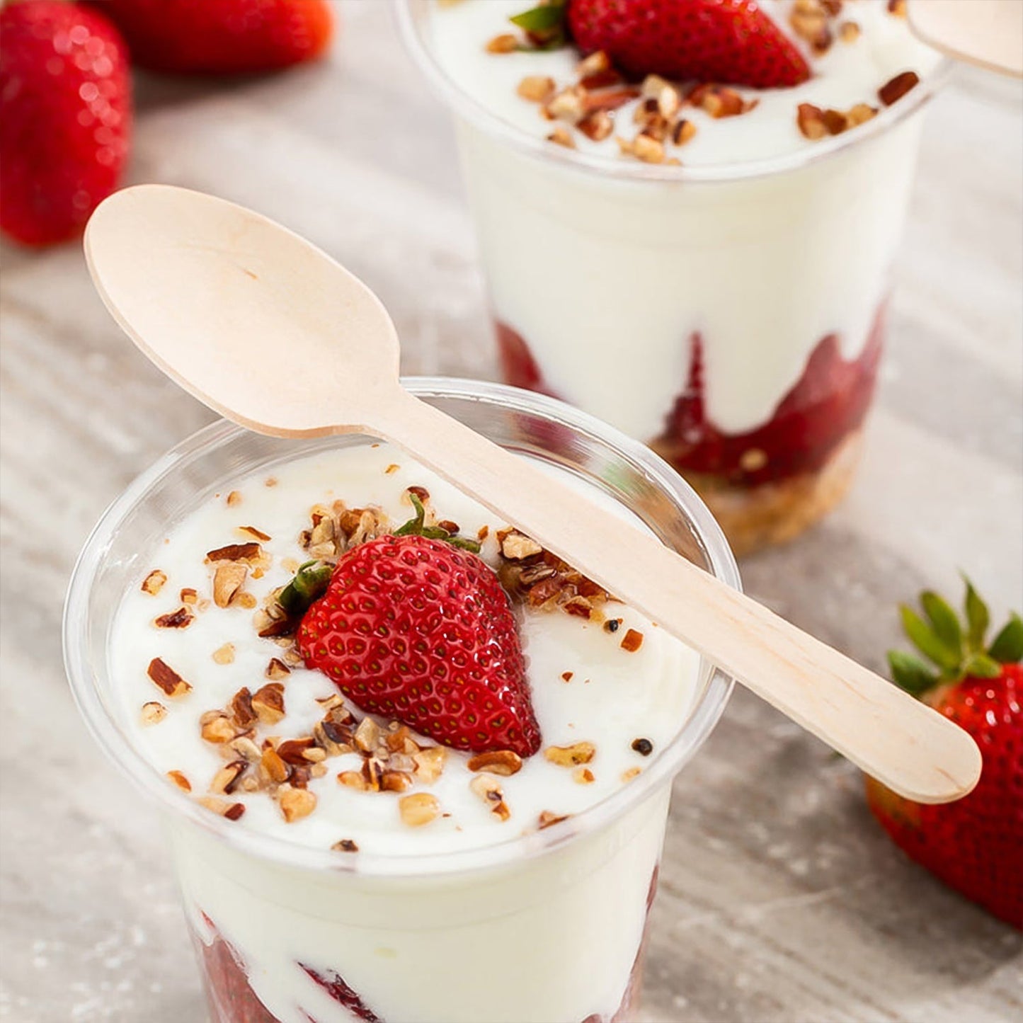 160mm Wooden Spoon â€“ 30 Pcs Pack