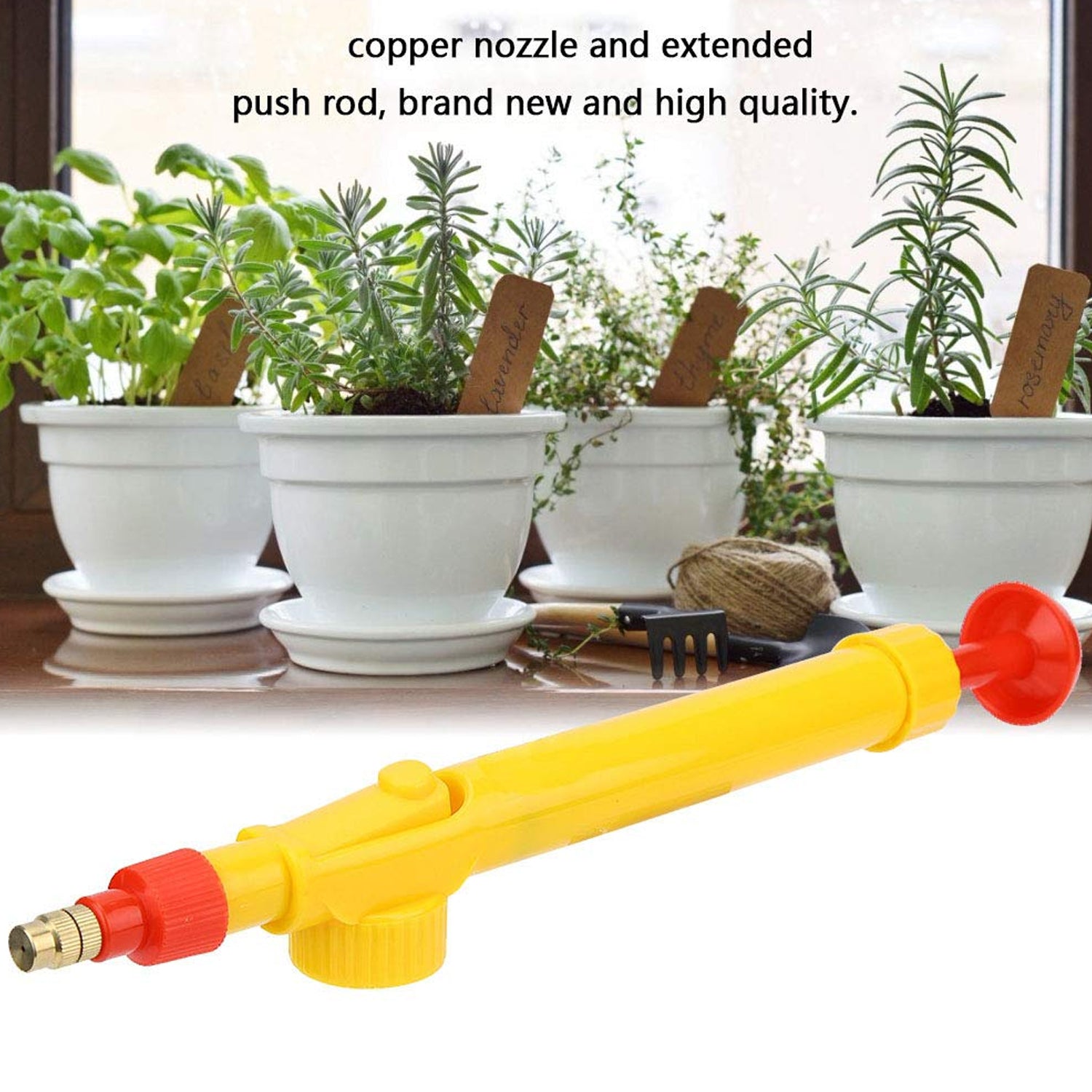 Adjustable Spray Bottle Nozzle for Gardening & Washing (1 Pc)