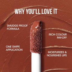 Beauty Radiant Coffee Brown Liquid Lipstick