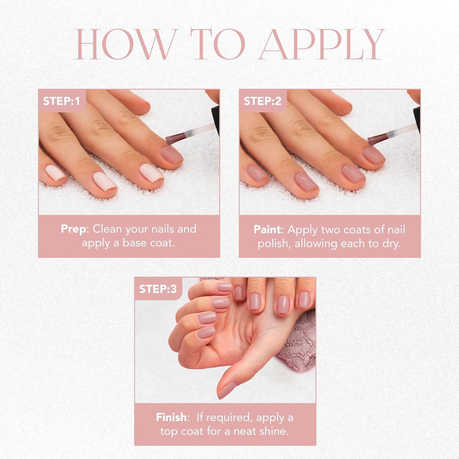 OG Beauty Pastel Peach Gel Intense Nail Polish (1 Pc / 10 ML)