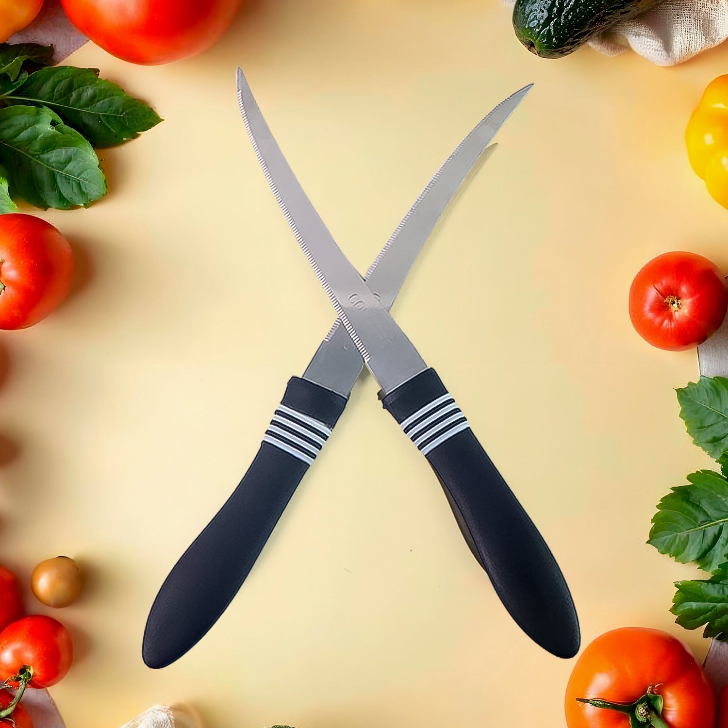 Ultra Slice Curved Blade Kitchen Knives