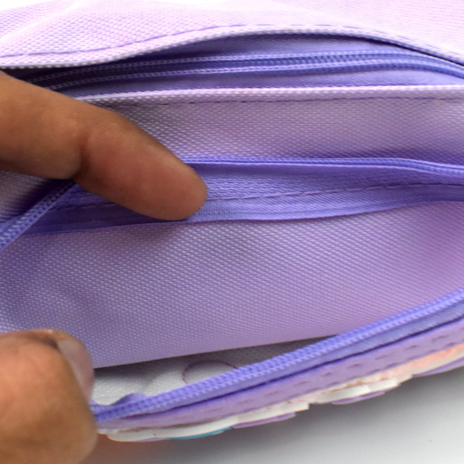 Pencil Pouch With Zipper, Students Pencil Case Large Capacity, Makeup Pouch, Stationery Bag (1 Pc / 2 Compartment)