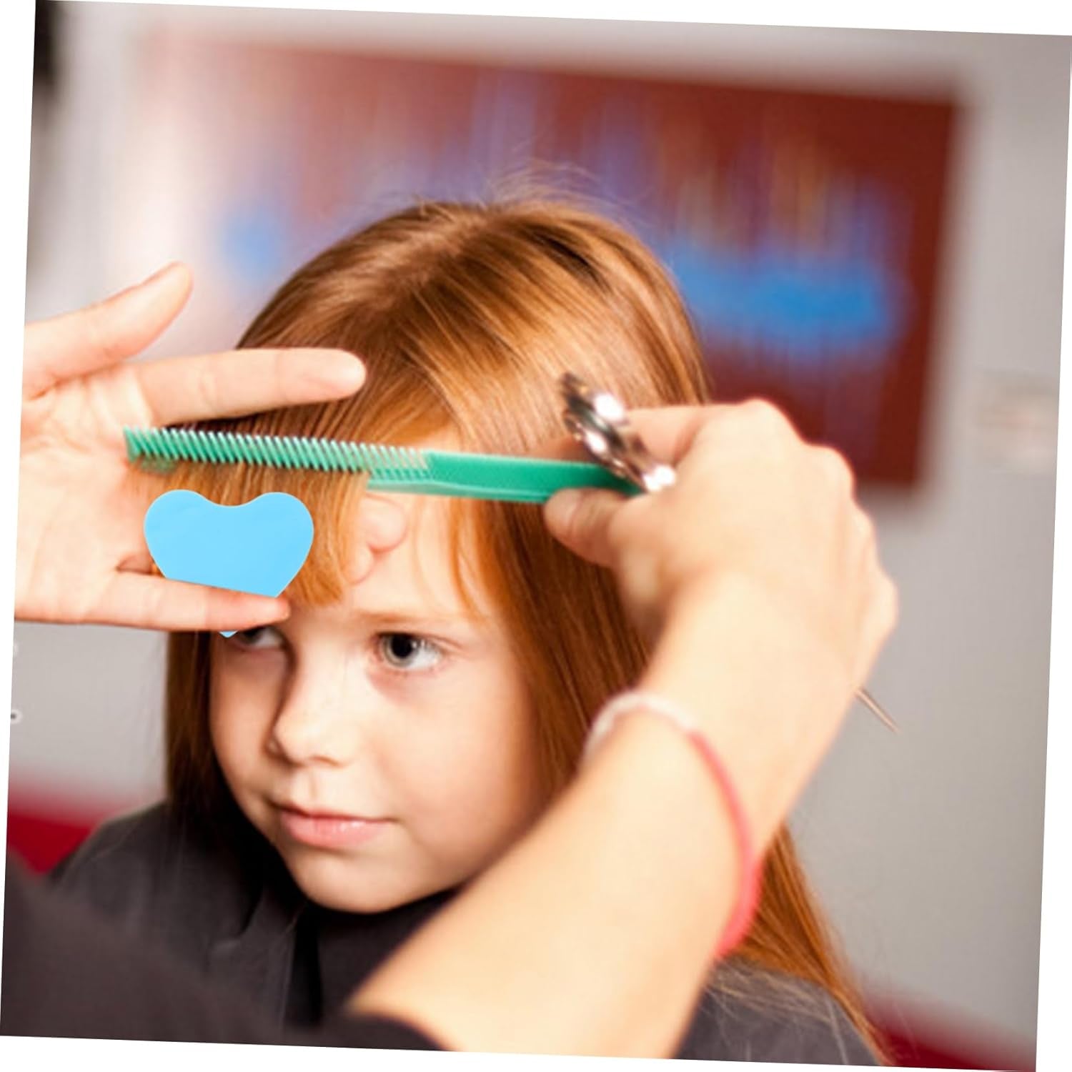 Haircut Design Stencil Set â€“ 6-in-1 Safe Hair Trimmer Molds