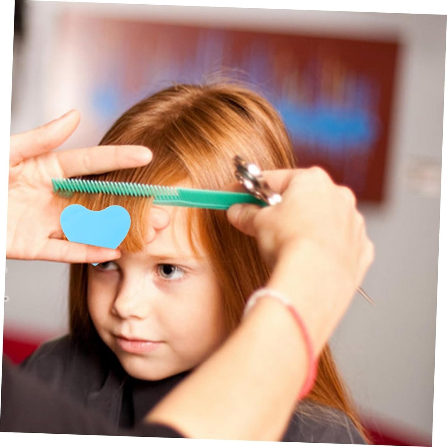 Haircut Design Stencil Set â€“ 6-in-1 Safe Hair Trimmer Molds