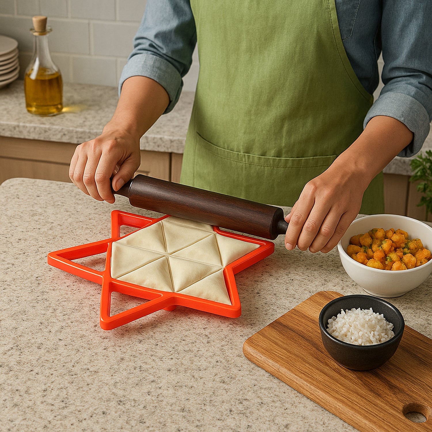 Star Shape Samosa Maker (1 Pc)