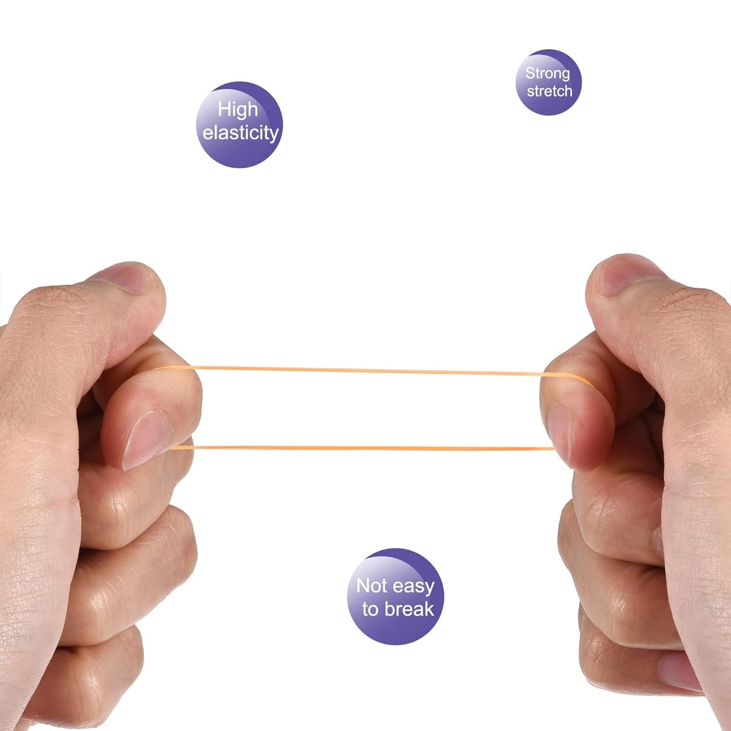 Premium Strong Elastic Rubber Bands â€“ Multipurpose Bands (approx-65-to-80gm)