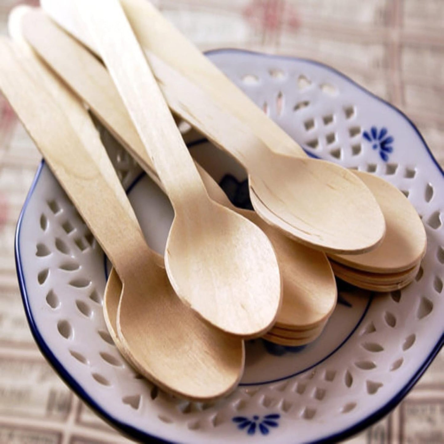 110mm Wooden Tea Spoon â€“ 30 Pcs Pack