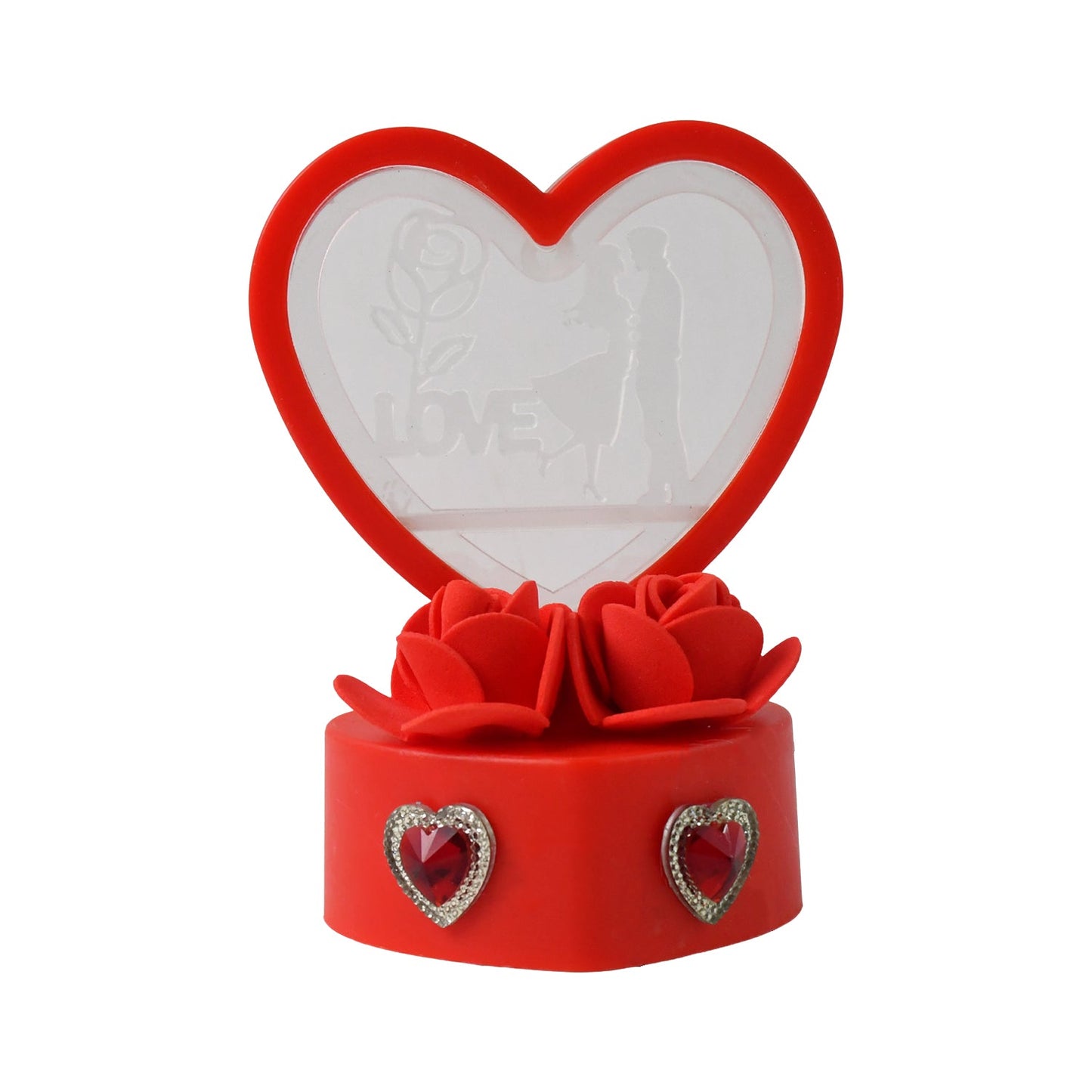 Heart-Shaped Couple Figurine