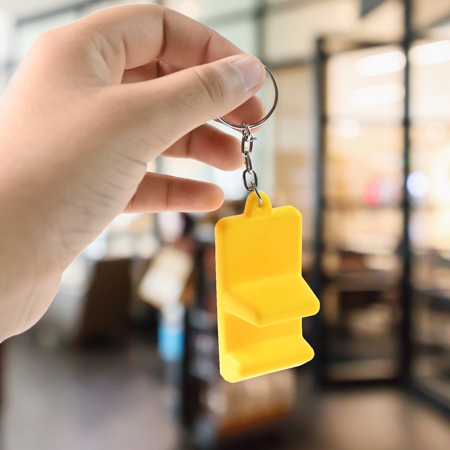 Customized Keychain Mobile Stand 