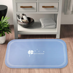 Anti-Slip Bathroom Floor Mat - 80 Ã— 50 cm (1 Pc)