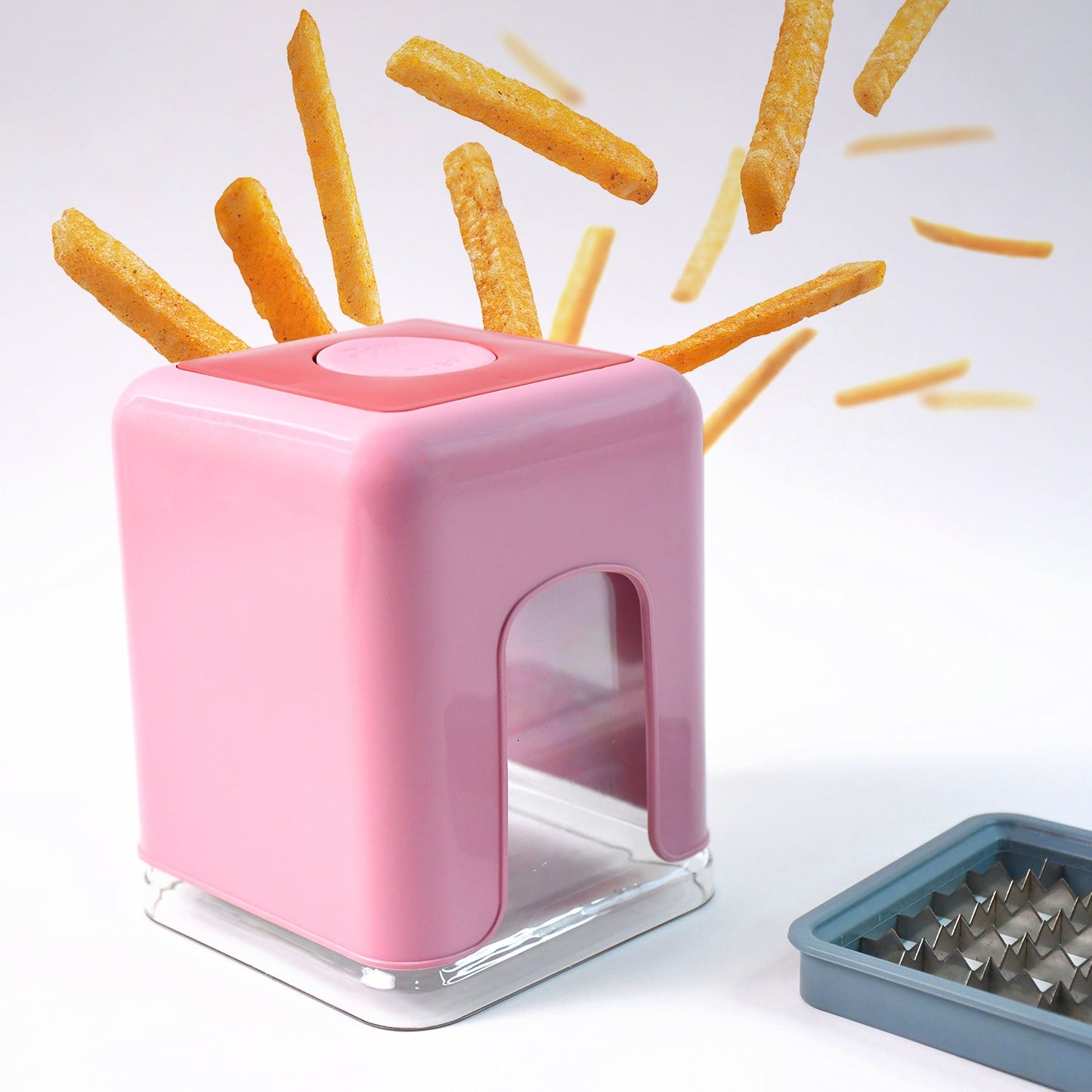 Apex Heavy Duty Potato Chipser & Vegetable Chopper with Dual Blade Set