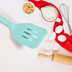 Multipurpose Silicone Spoon – Non-Stick, Heat-Resistant Basting Spoon for Cooking & Baking, Kitchen Utensils (1 Pc)