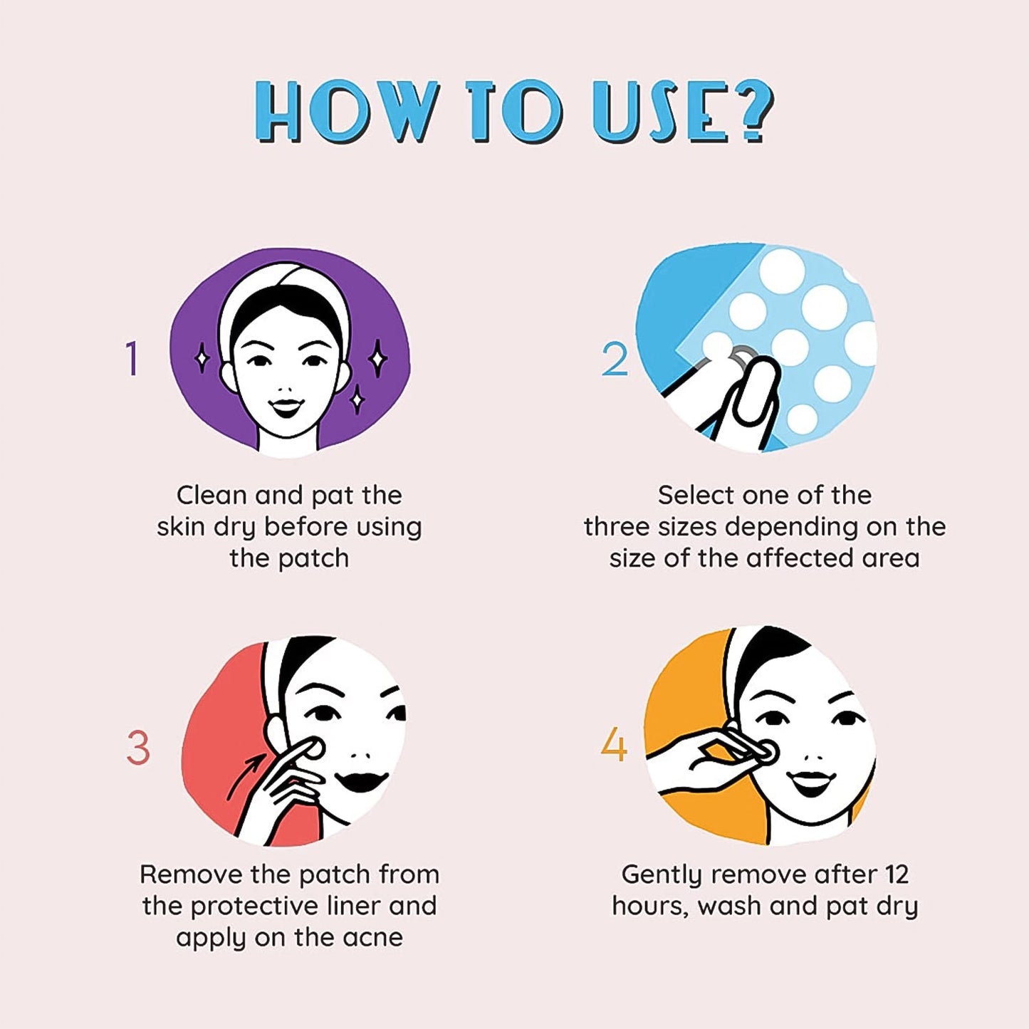 Pimple Patches for Face (1 Sheet Set)