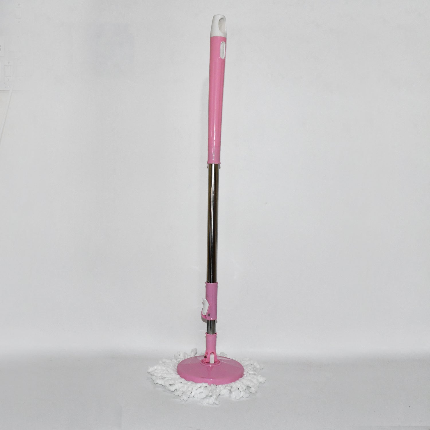 Home Cleaning Stainless Steel 360° Rotating Pole - Microfiber Mop with Adjustable Rod Stick Mix Color)