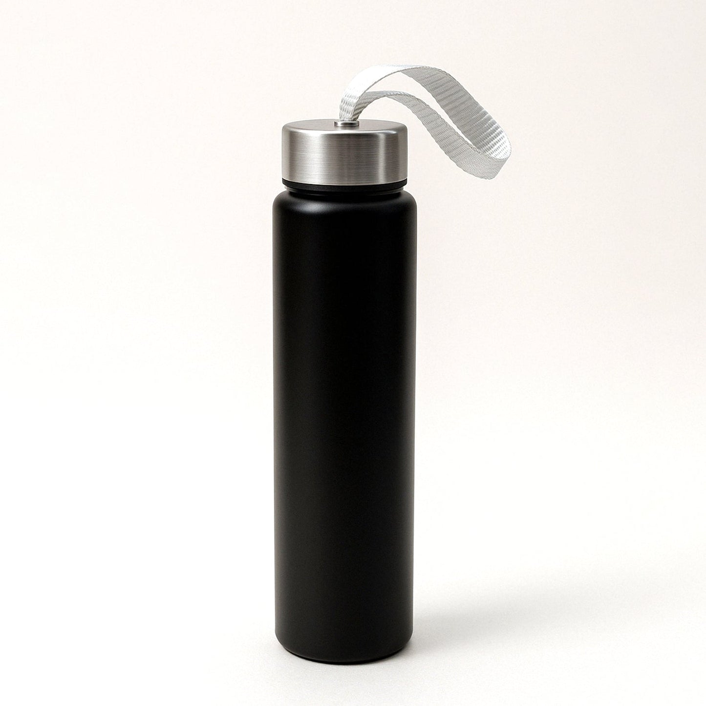 Customize Portable Stainless Steel Water Bottle with Strap (Approx 250ML)