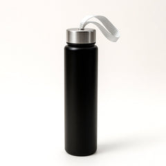 Customize Portable Stainless Steel Water Bottle with Strap (Approx 250ML)