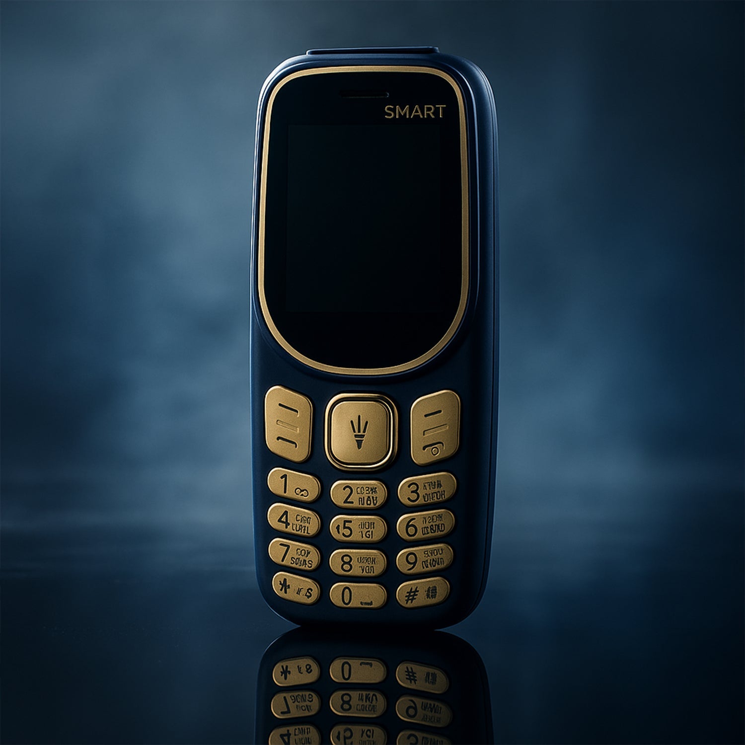 Compact Keypad Feature Mobile Phone - (1 Pc)