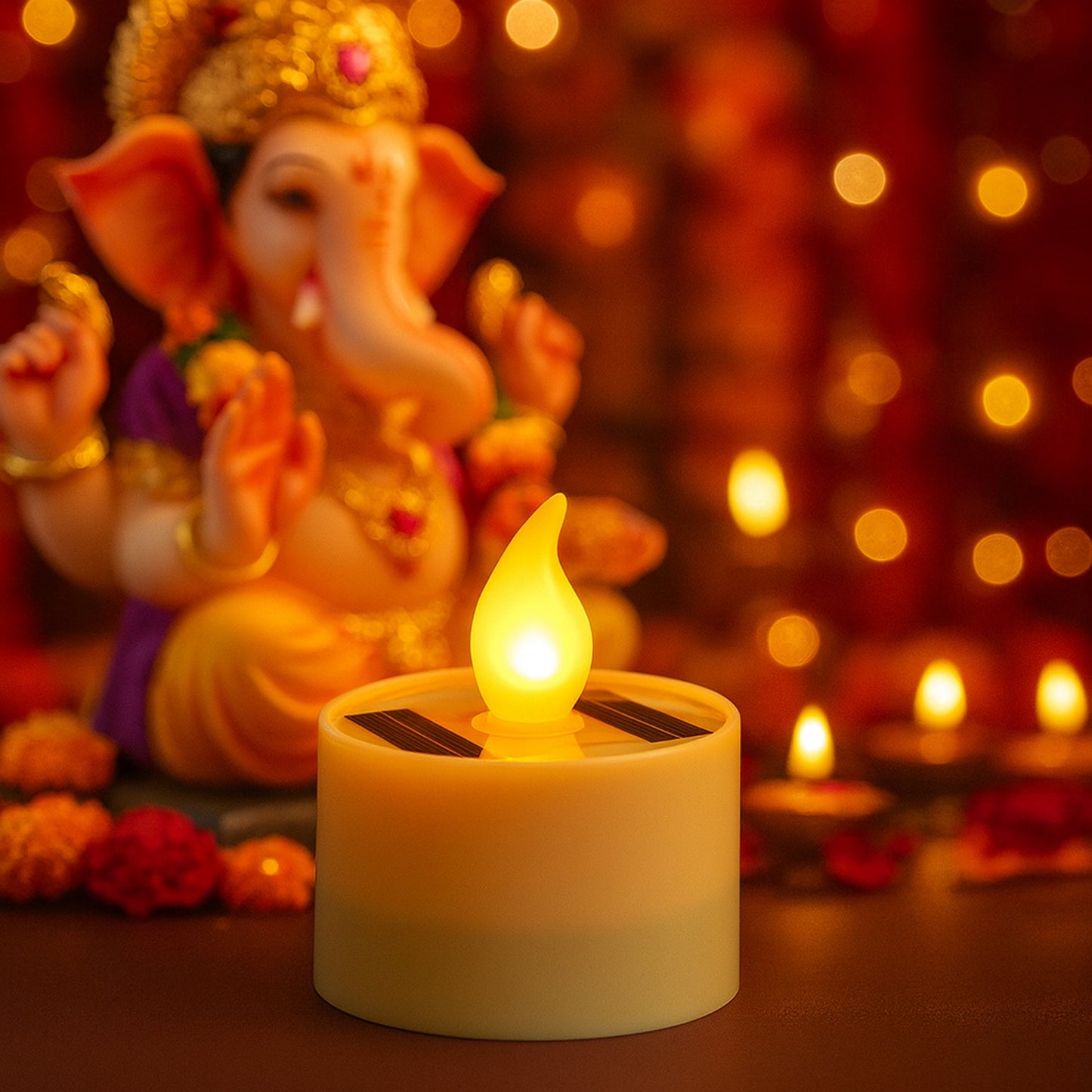 Solar Tealight Candles