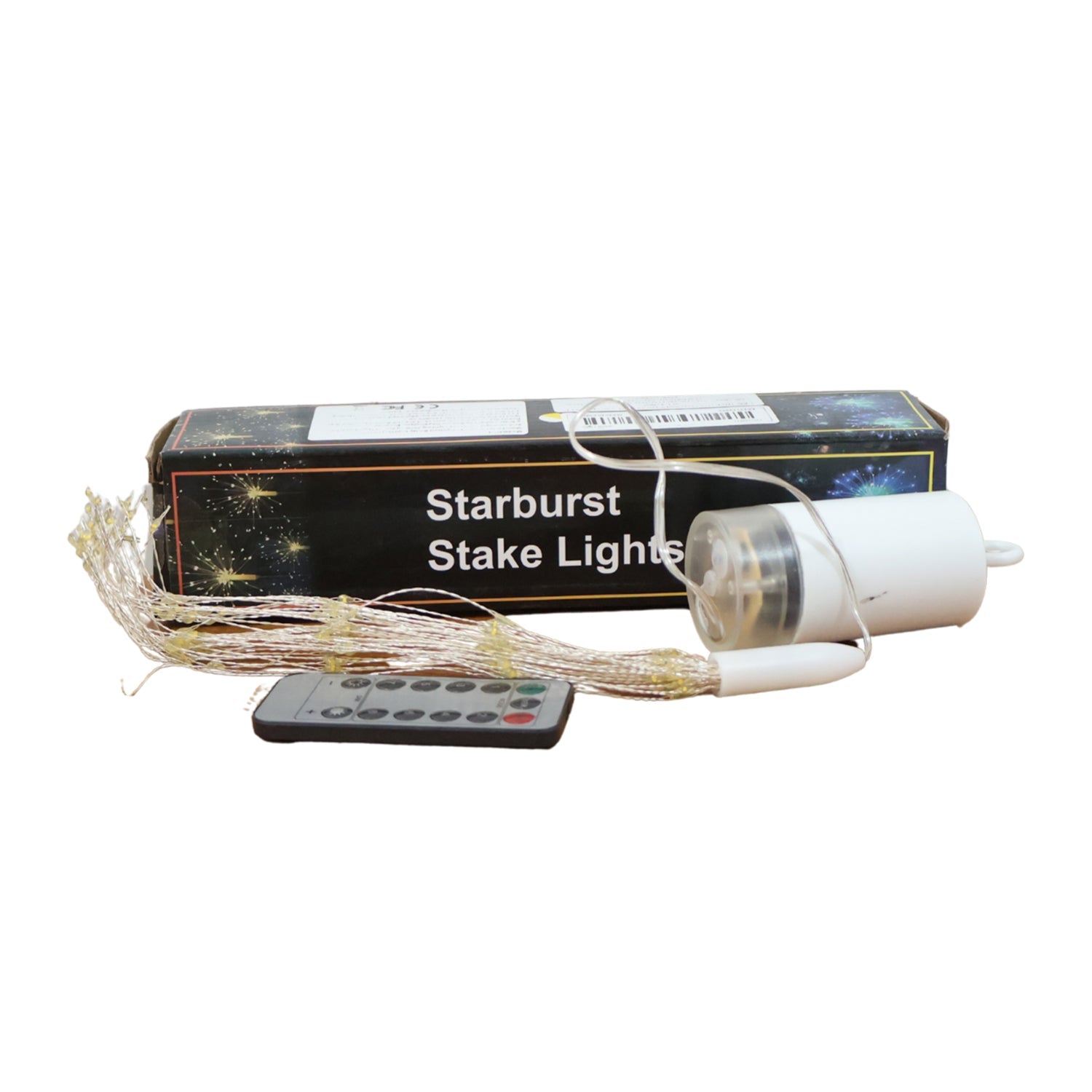 Remote LED starburst ceiling light