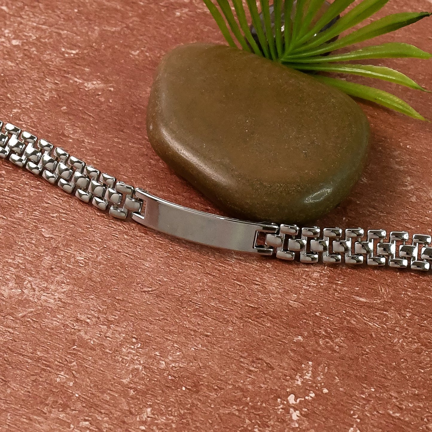 Customized / Personalized Stainless Steel Bracelet for Men (1 Pc)