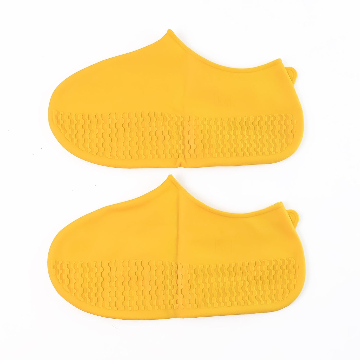 Non-Slip Yellow Reusable Silicone Shoe Cover for Boots