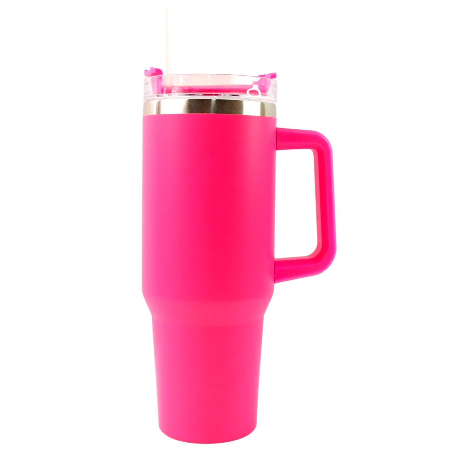 Customize / personalized Pink Extra Large Insulated Travel Mug, Tumbler (1200ML - 1 Pc)