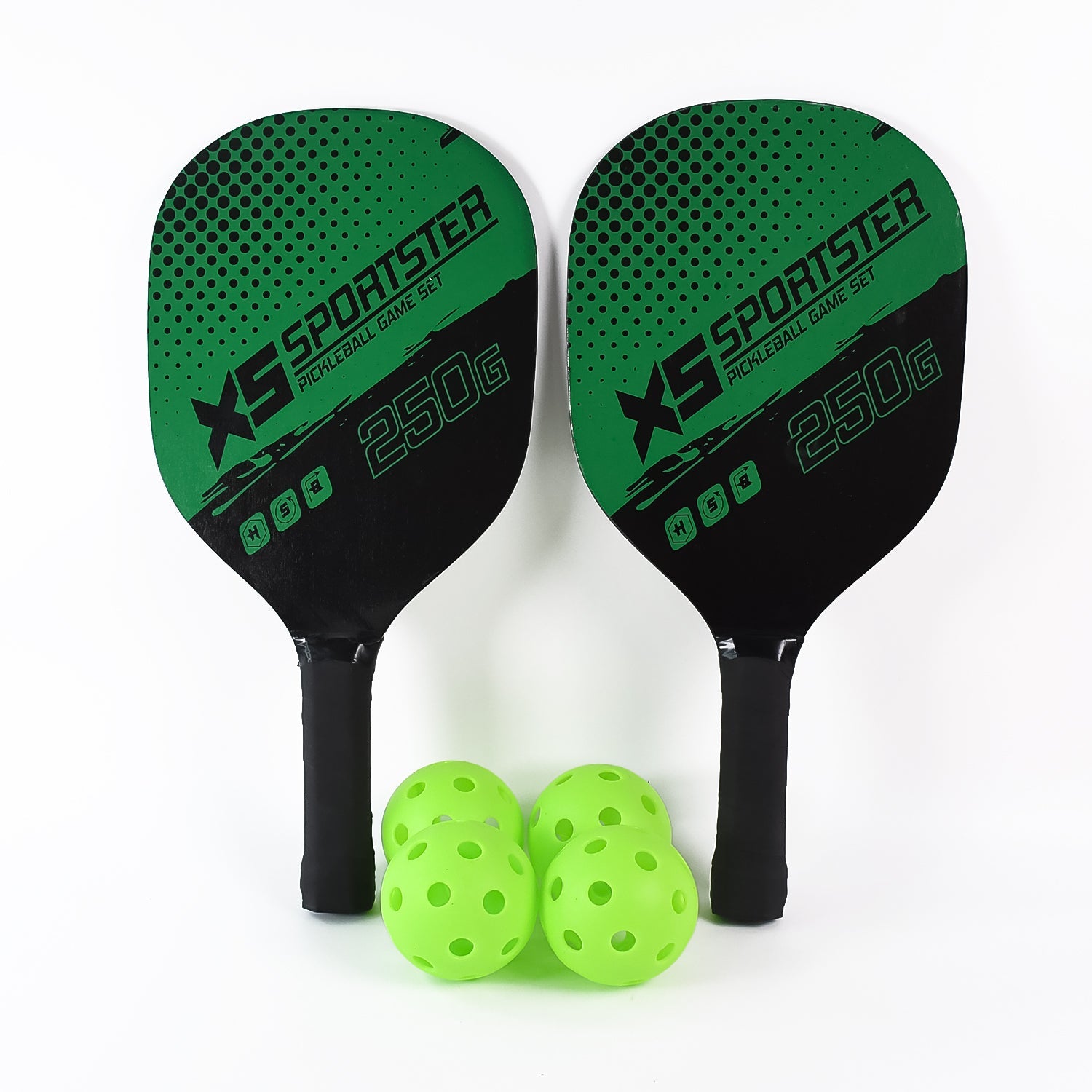 Professional Outdoor Pickleball Paddle and Ball (1 Set)