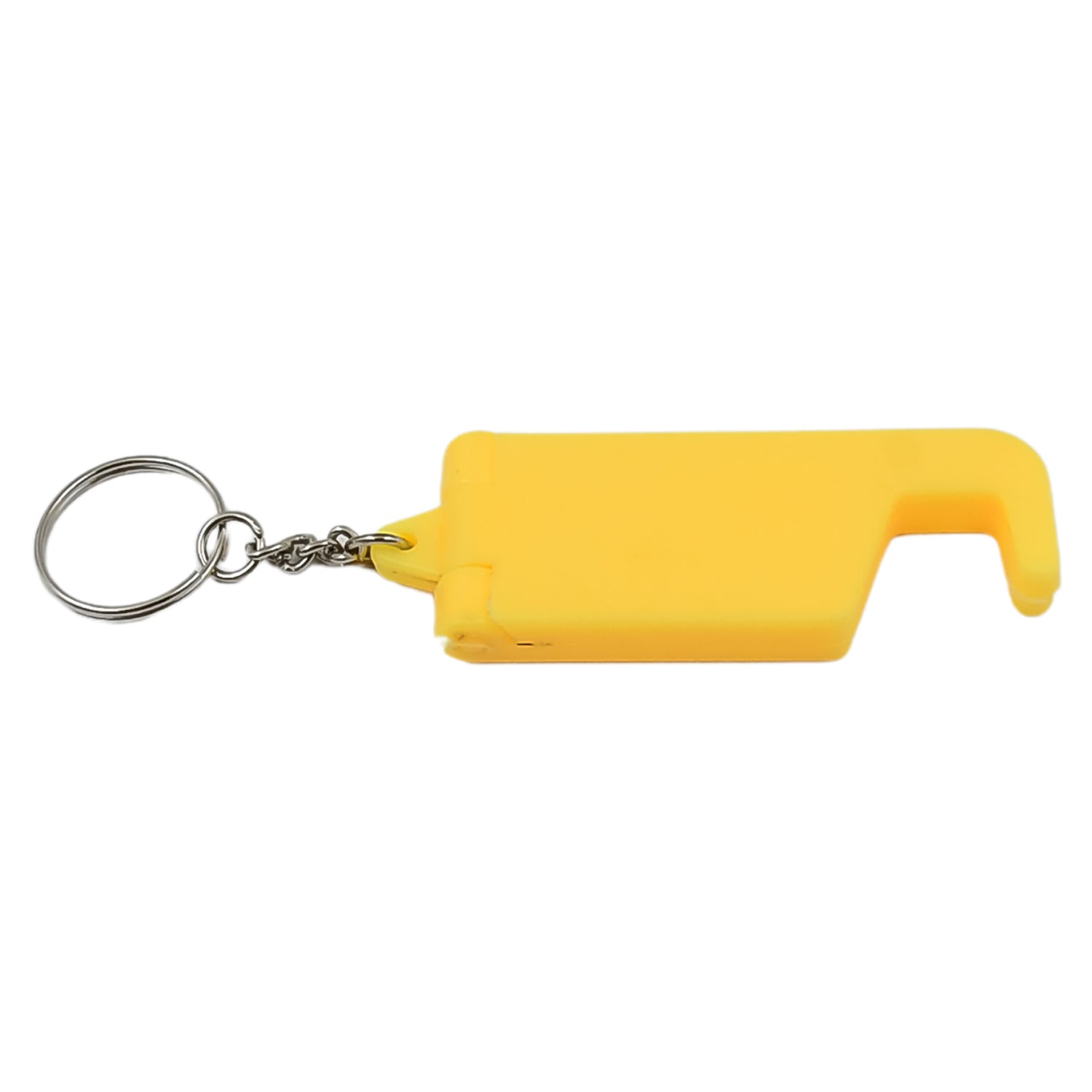 Customized Plastic Keychain with Mobile Stand