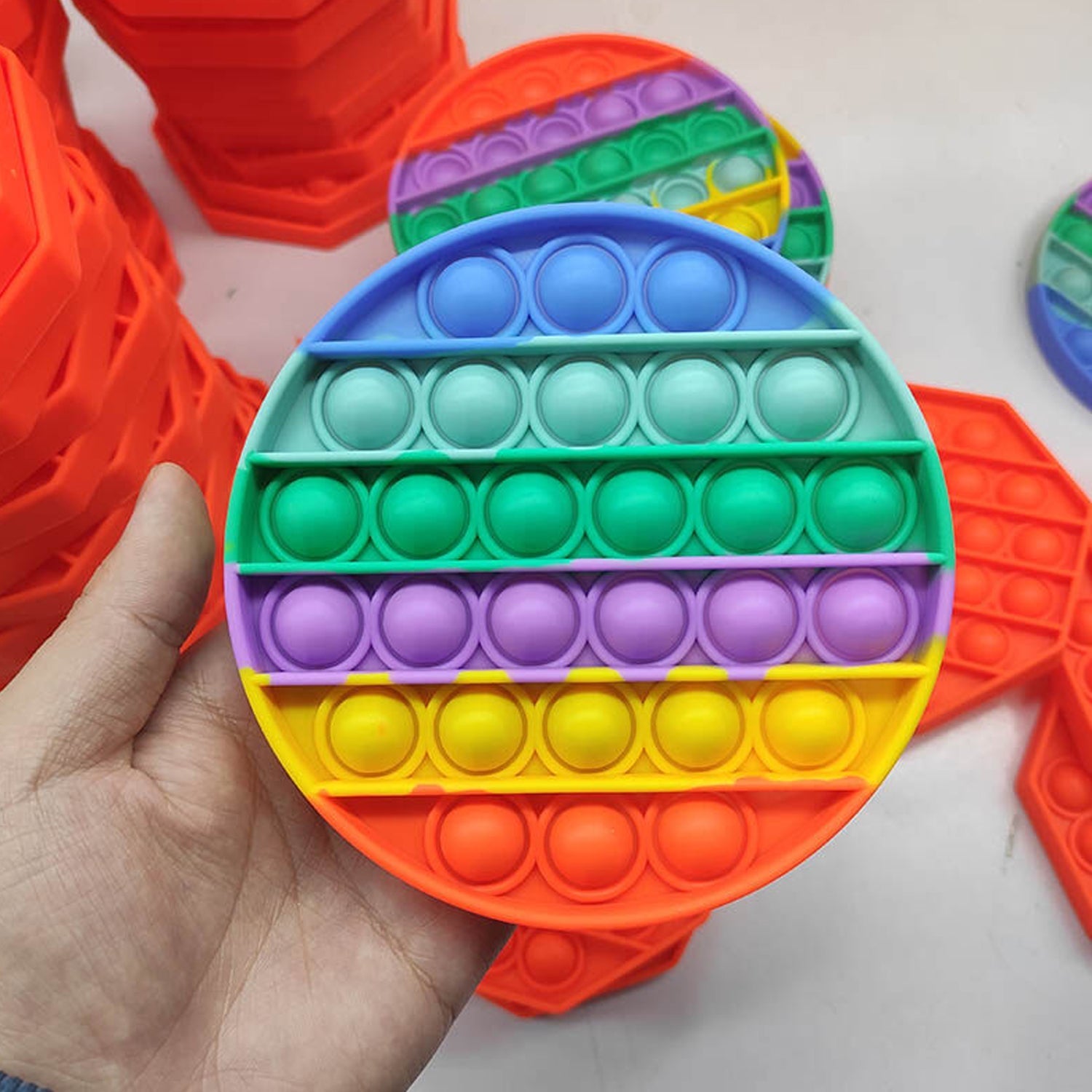 Colorful round  it toy.