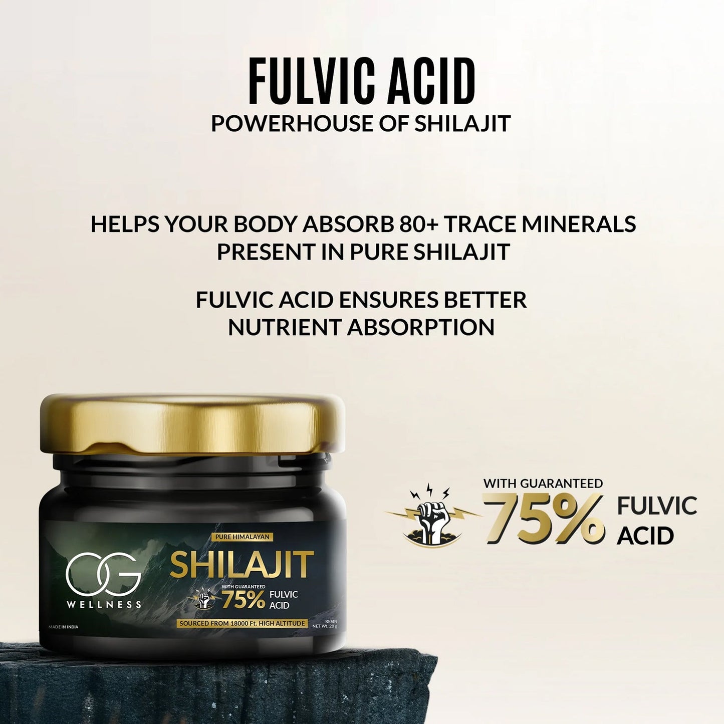 OG Wellness Immunity Boost Shilajit
