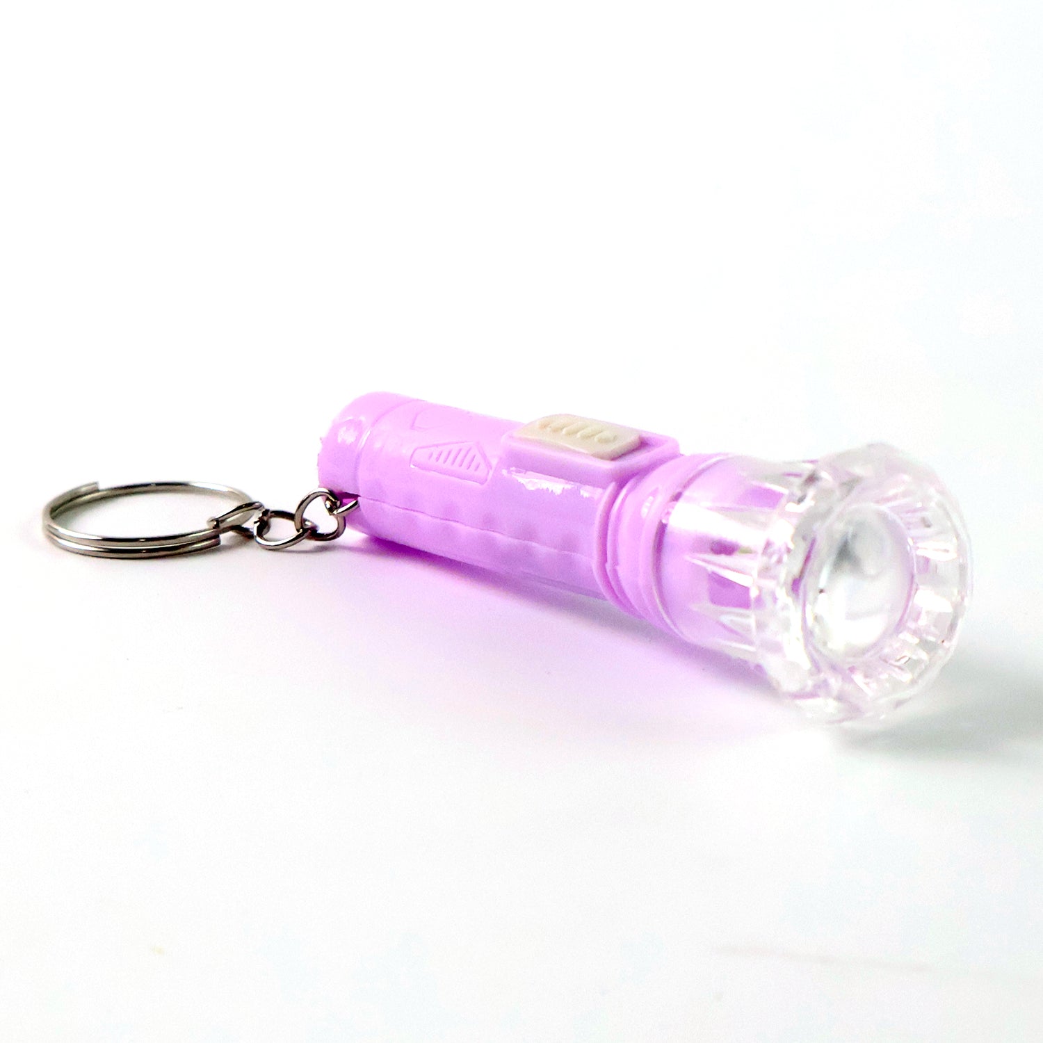 Plastic Body LED Mini Keychain Torch 