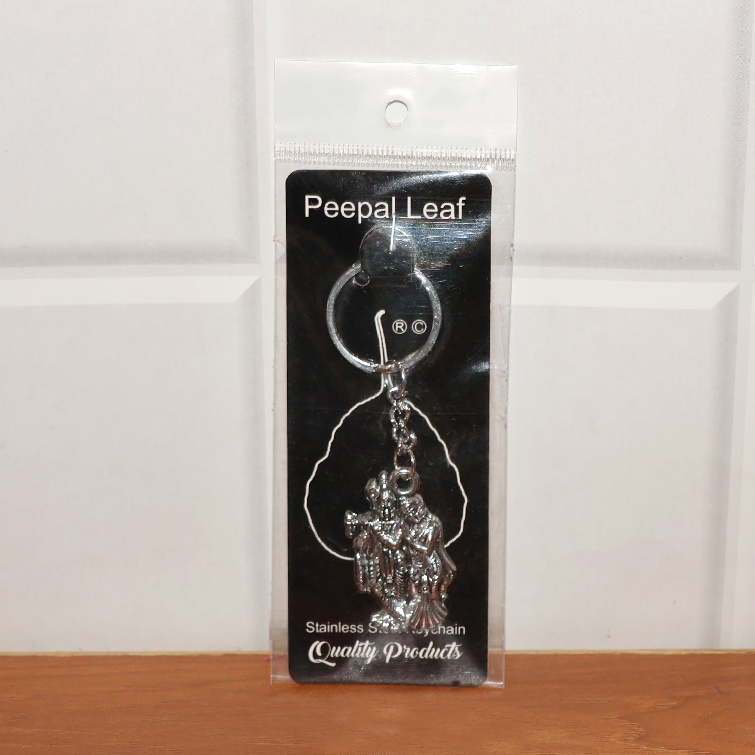 Radha Krishna Metal Keychain (1 Pc)