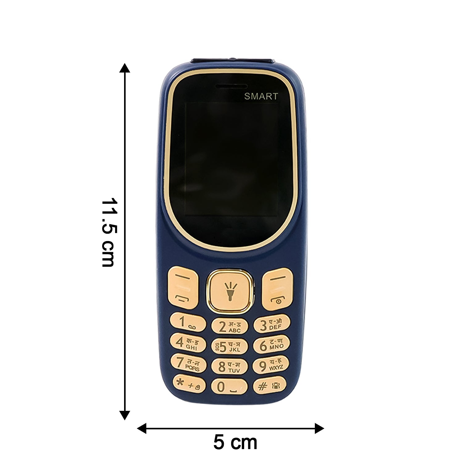 Compact Keypad Feature Mobile Phone - (1 Pc)