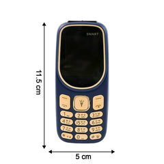 Compact Keypad Feature Mobile Phone - (1 Pc)