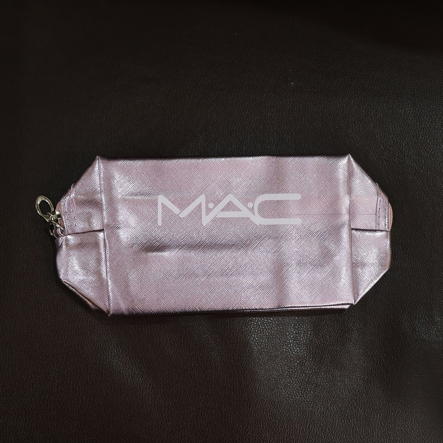 Metallic Travel Makeup Pouch - (1 Pc / Mix Design)