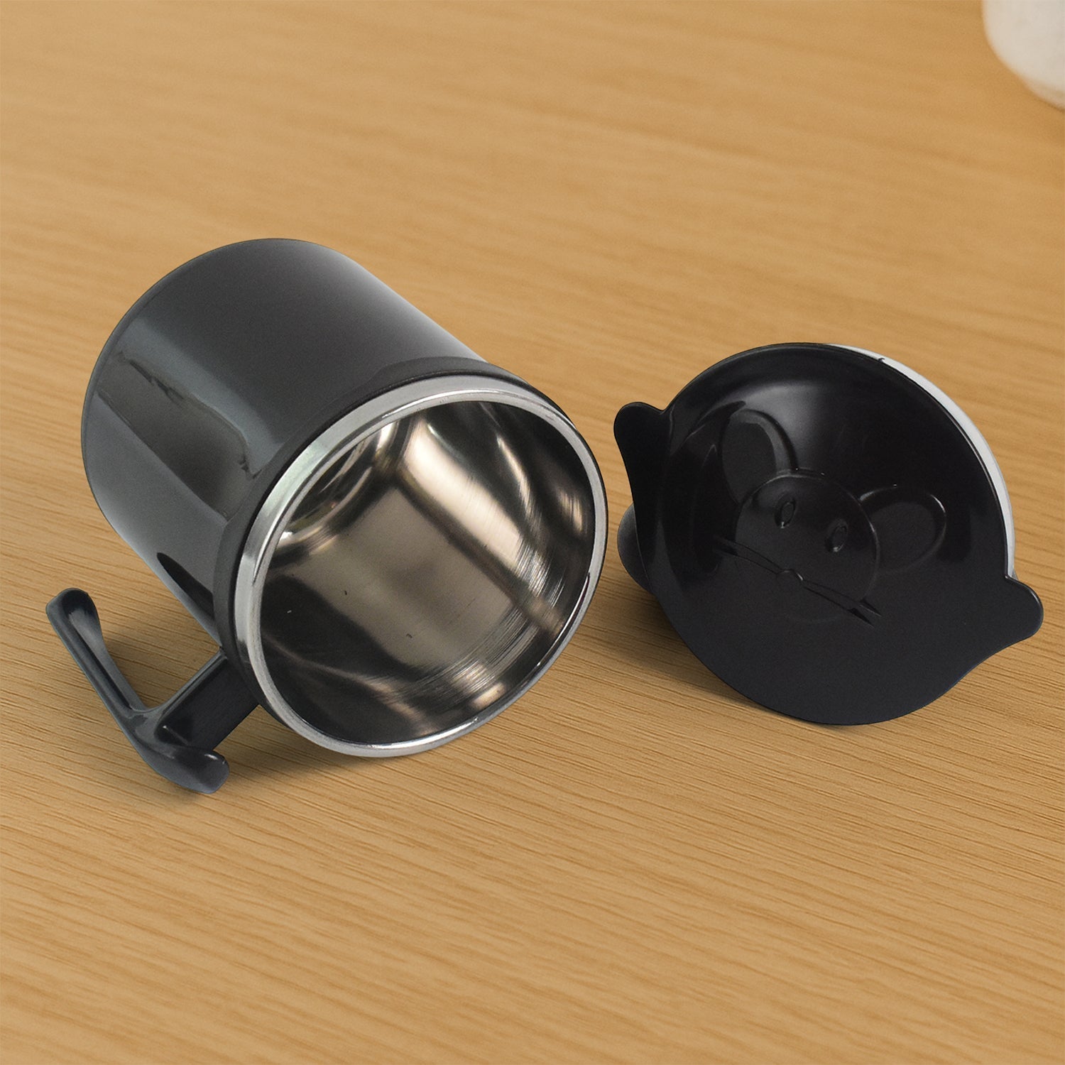 Customize 1 Pc Apex Cat Mug â€“ 250 ml Stainless Steel Insulated Inner with Cute Cat Print