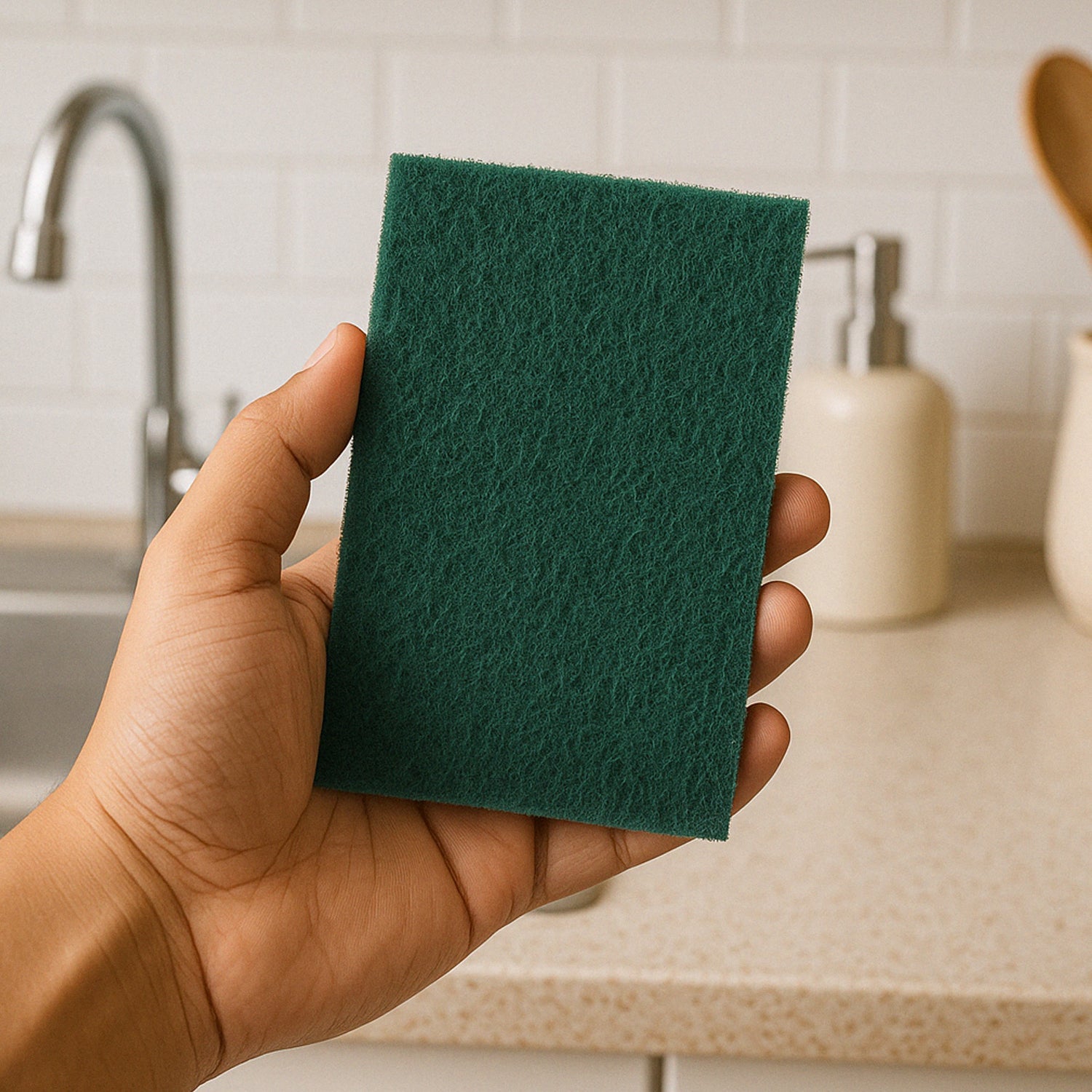 Pro Clean Heavy-Duty Kitchen Scrubber Pad – 4x6 inch (1 Pc)