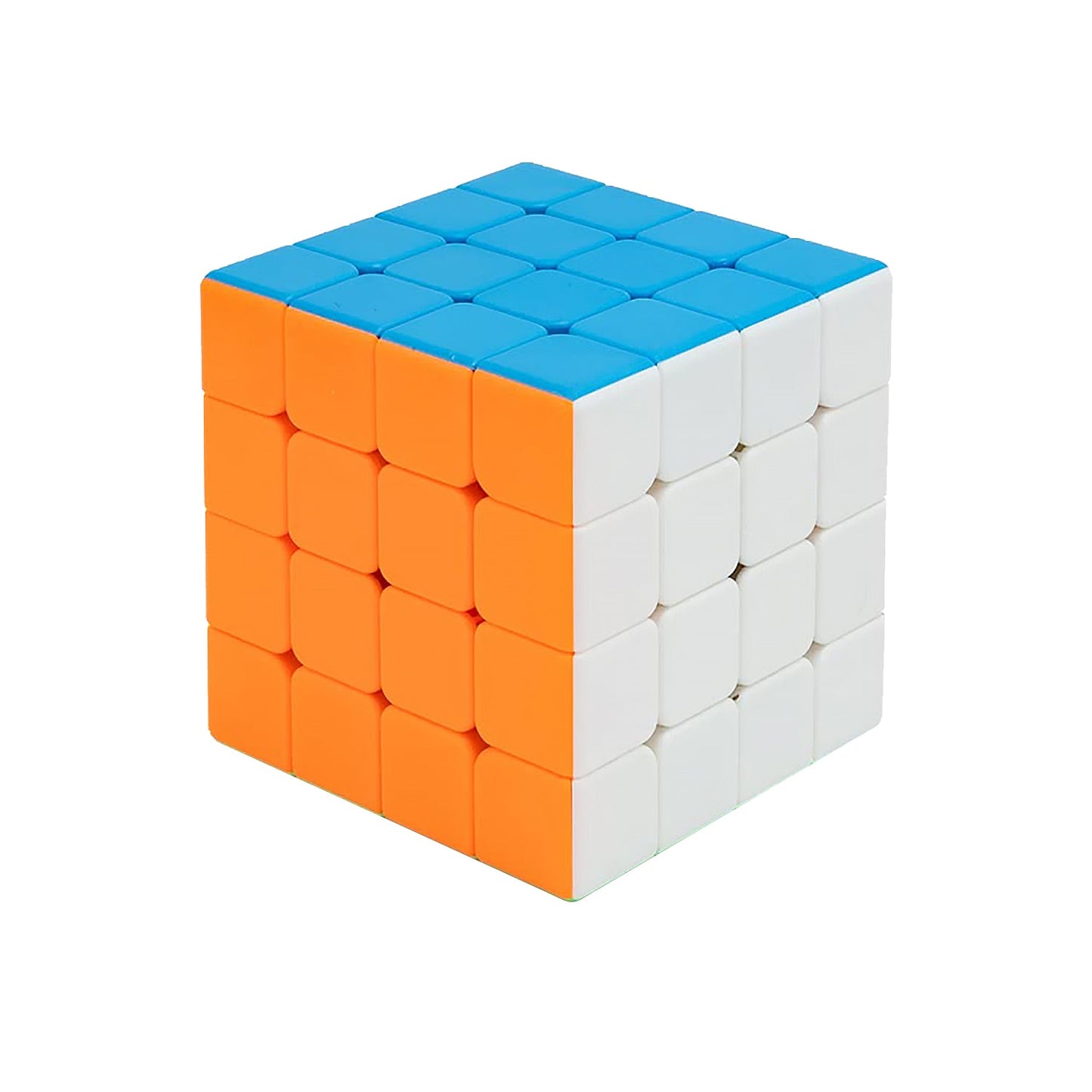 Small Puzzles Cubes 4Ã—4Ã—4 High Speed Sticker Less Magic Cube Game, Kids and Professionals Magic Cube Puzzle Toy, Pack of 1, 8+ Years