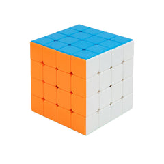 Small Puzzles Cubes 4Ã—4Ã—4 High Speed Sticker Less Magic Cube Game, Kids and Professionals Magic Cube Puzzle Toy, Pack of 1, 8+ Years