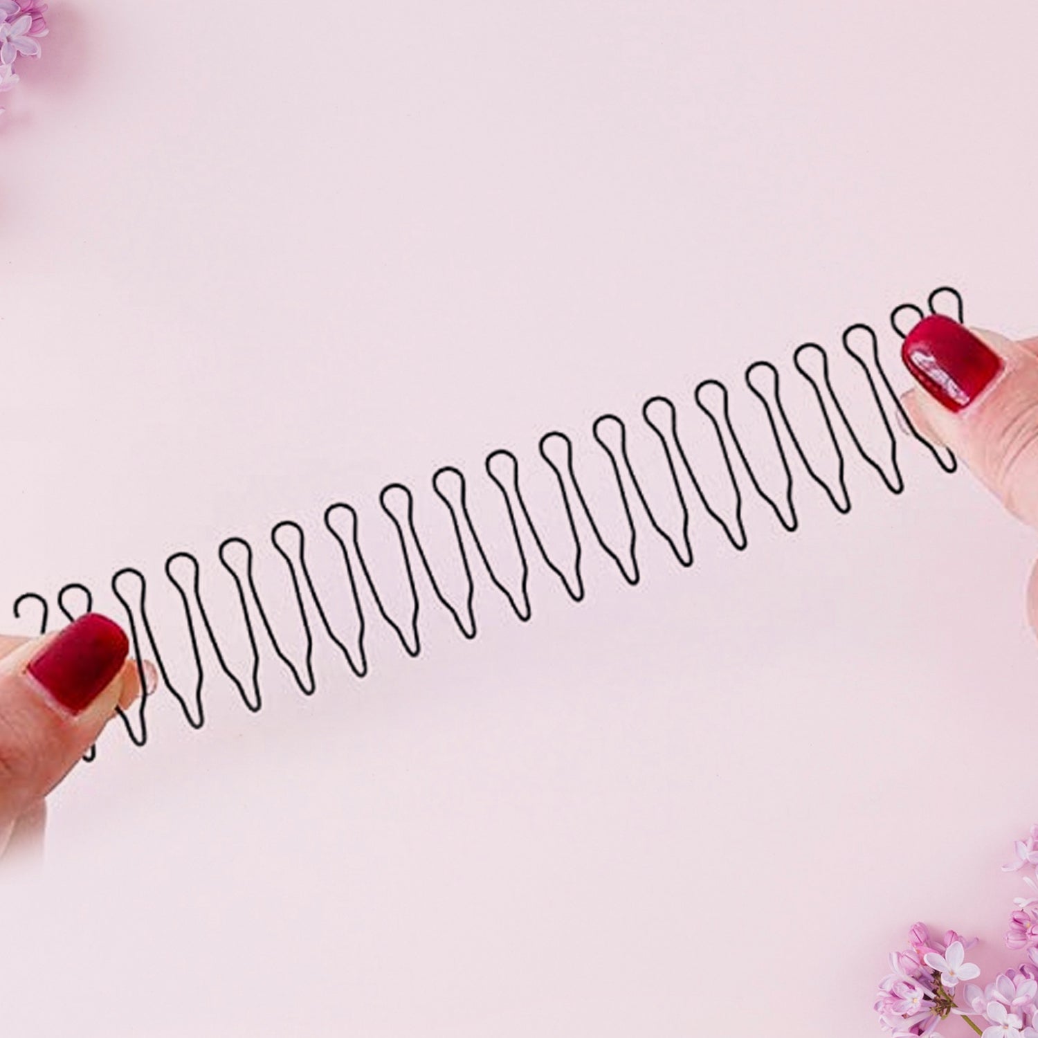 Small Hair Finishing Fixer Styling Tool for Women Girls (1 Pc), Hair accessories