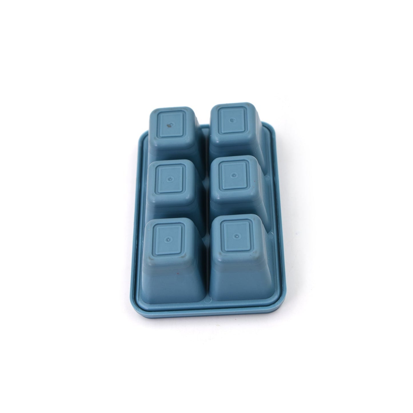 6-Grid Silicone Ice Tray – Ideal for Household Ice Making