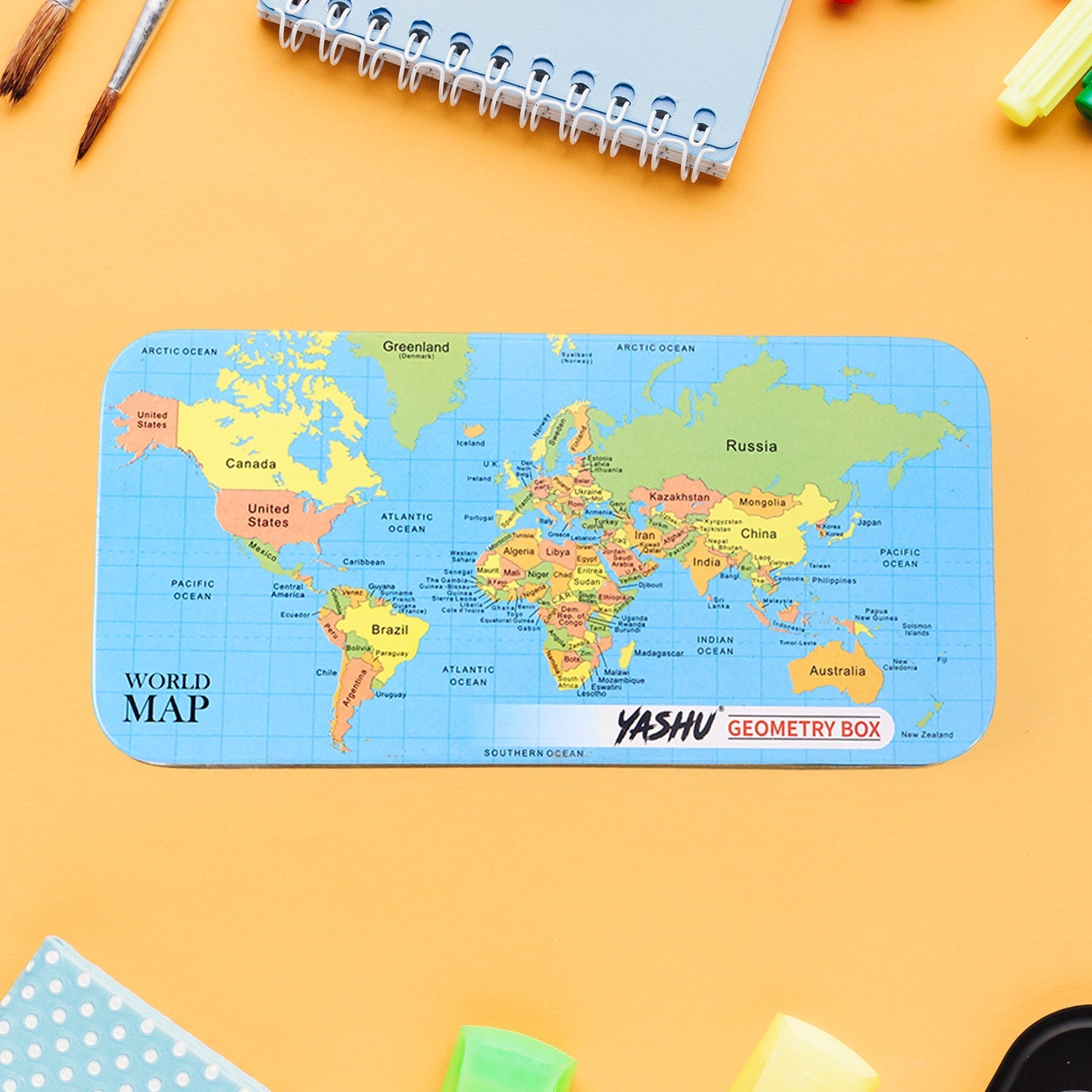 Yashu Complete Geometry Box Set with Compass